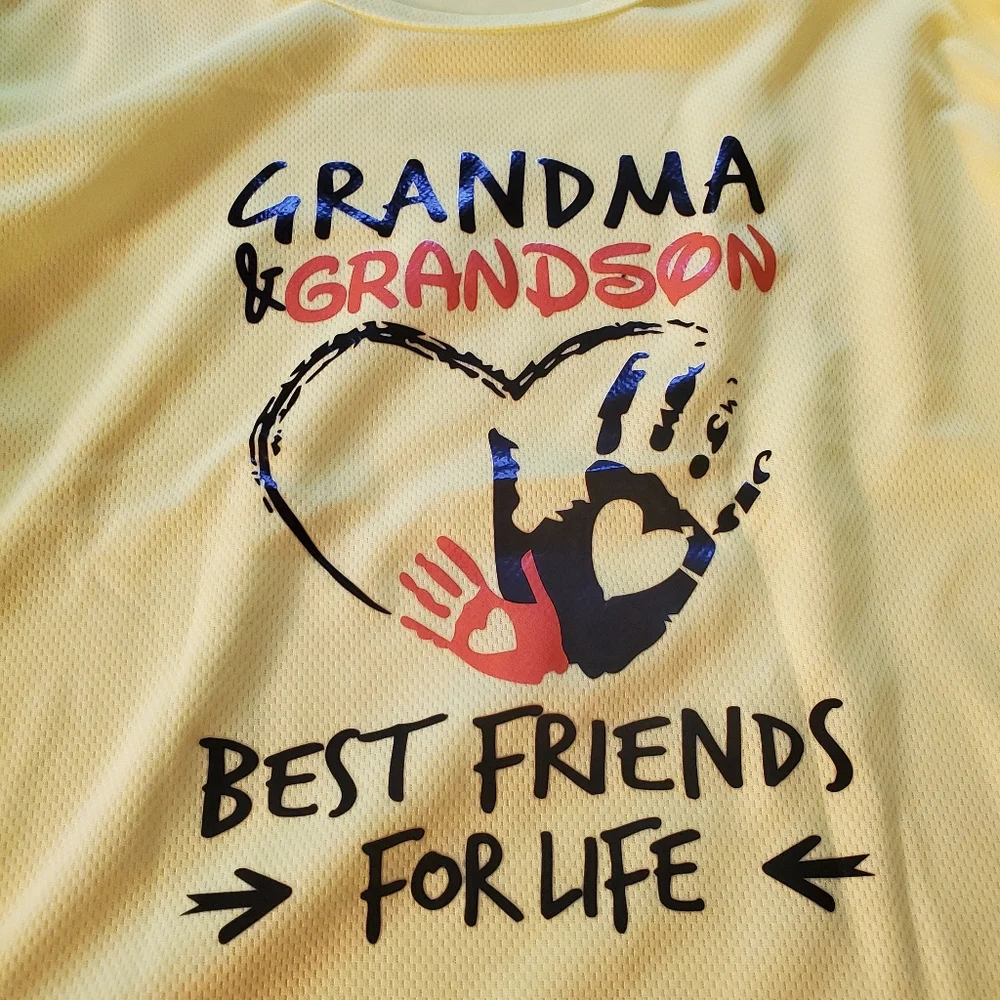 New BOYS Tee ,Grandma And Grandson,best Friends For Life,s 8- 10